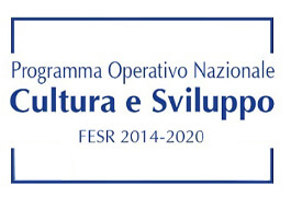 Logo Programma Operativo Nazionale Cultura e Sviluppo FESR 2014-2020