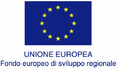 Logo Unione Europea Fondo europeo di sviluppo regionale